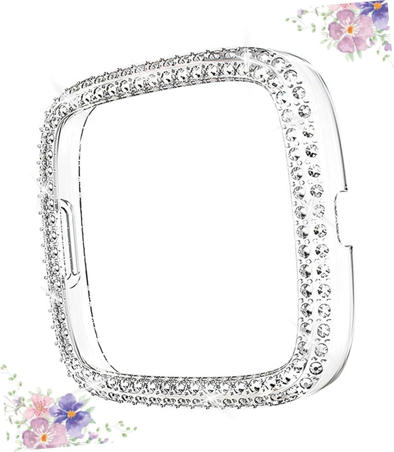 Balacoo Luxury Double Row Diamond Protective Watch Case Cover Frame - Image 5